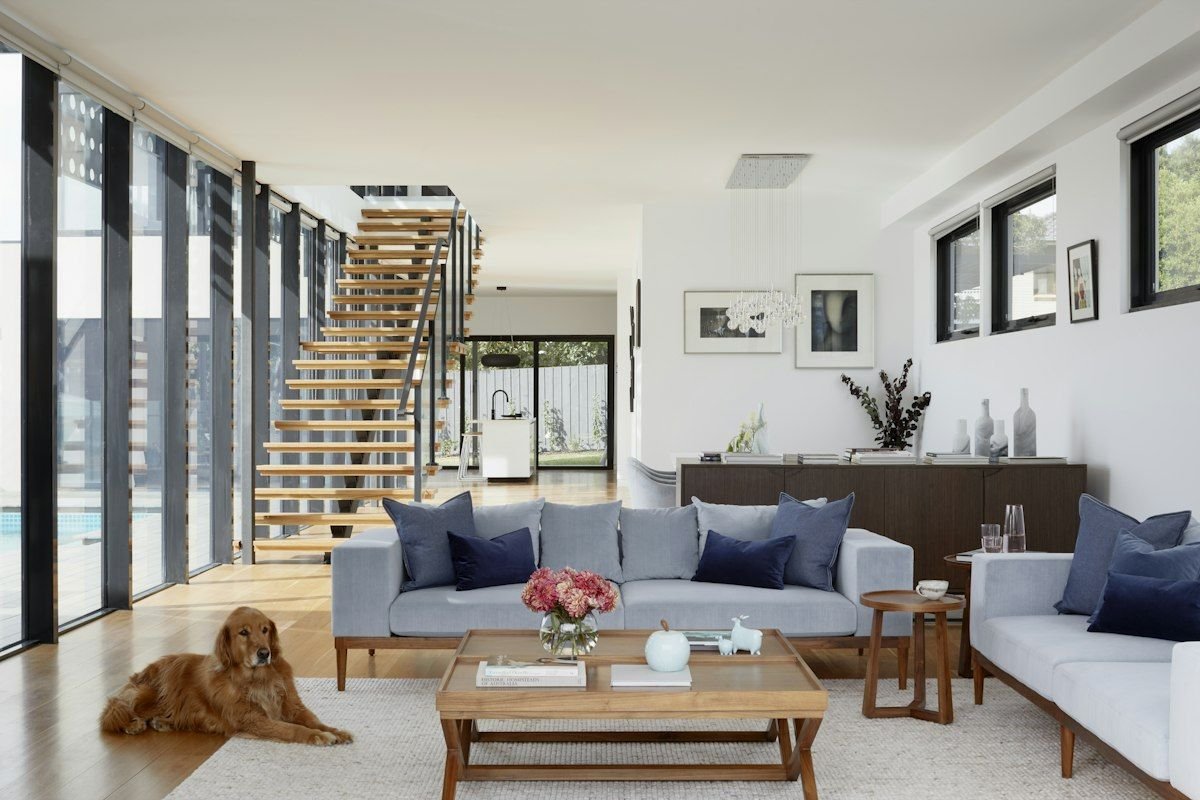 Contemporary residential interior