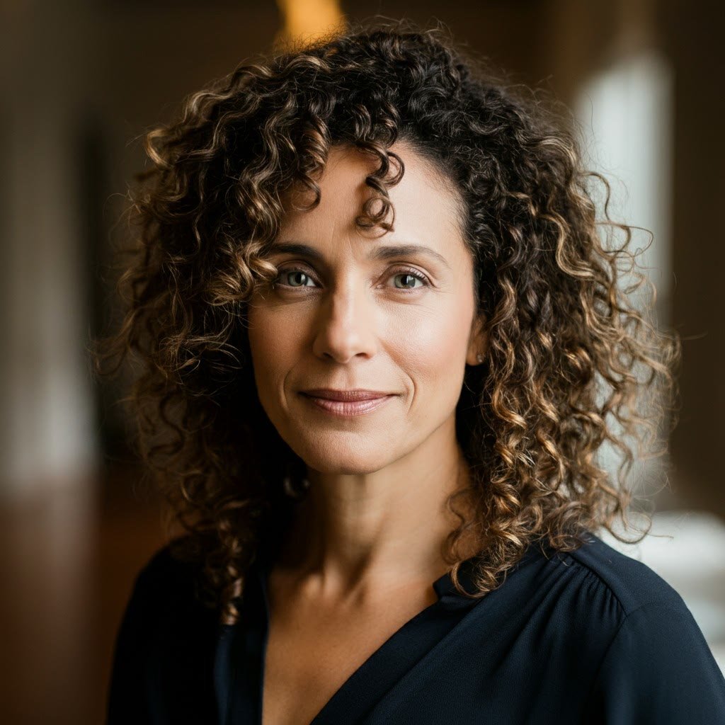 Natural individual headshot
